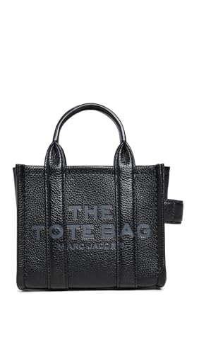 Marc Jacobs Women's The Leather Crossbody Tote Bag, Black